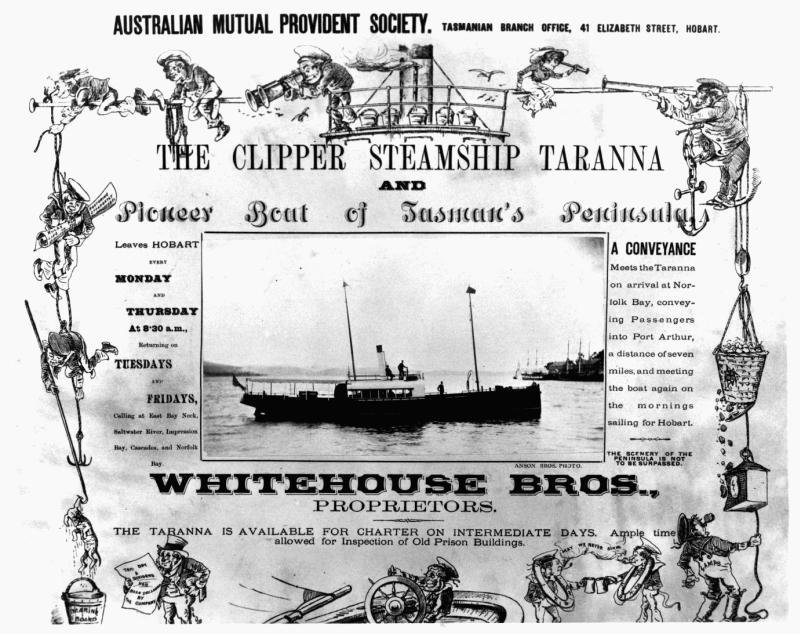 Steamships brought tourists long before roads were made.